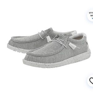 Hey Dude Mens Wally Sox Slip-On Shoes Size 10